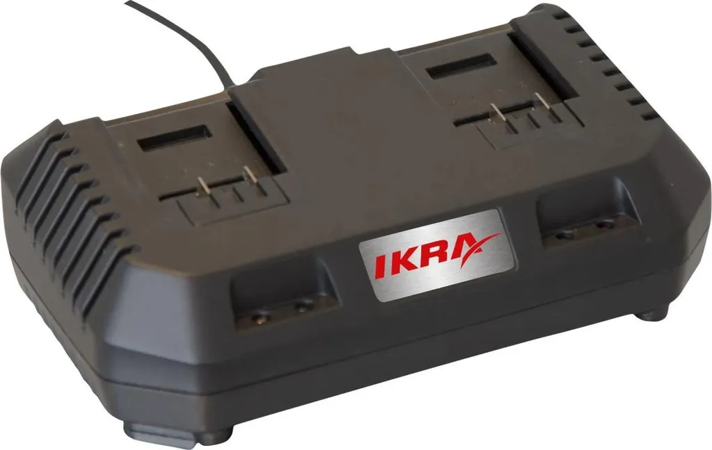 Tronçonneuse 40V IKRA pour bois de chauffage avec 2 batteries et chargeur - 2