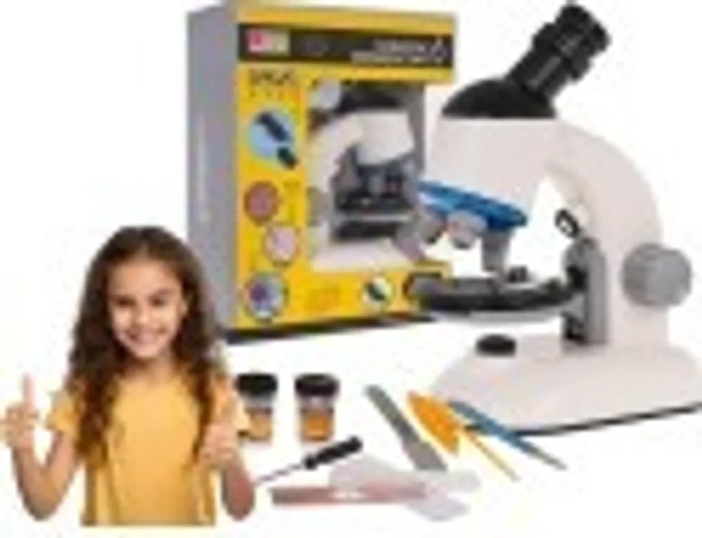 Microscope Enfant Set Small Biologist avec Tubes à Essai et Accessoires