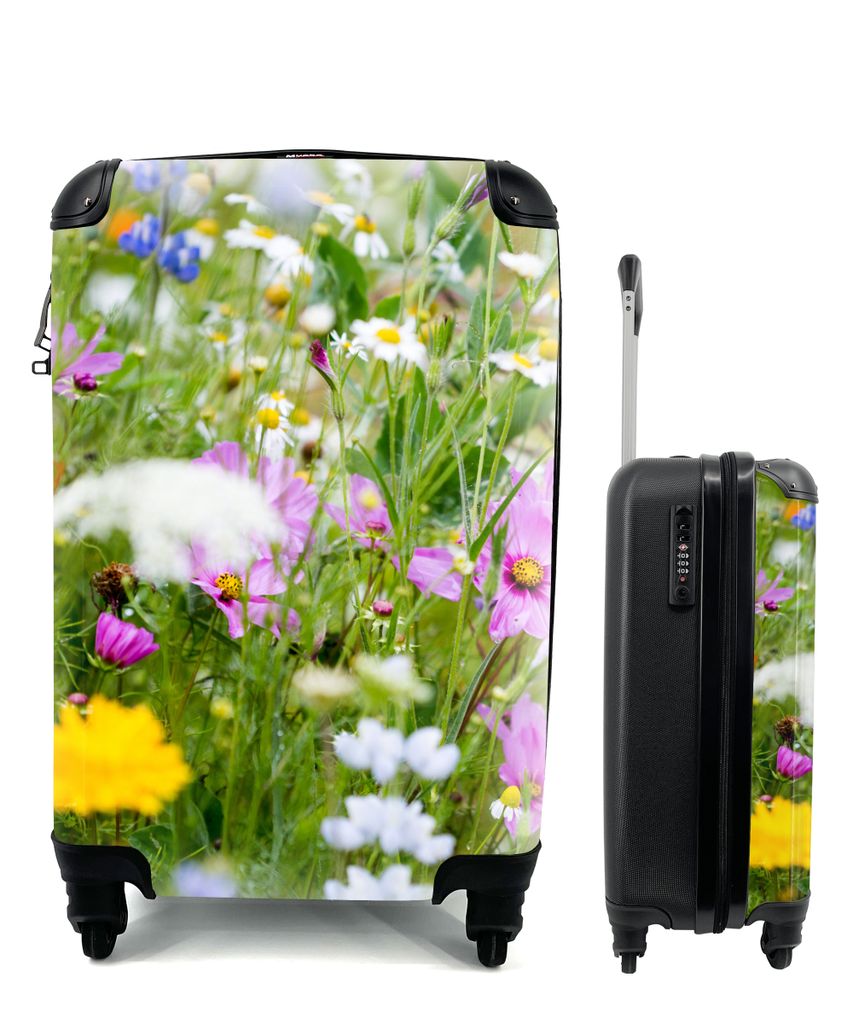 MuchoWow® Koffer Handgepäck Trolley Rollkoffer Kleine Produktbild 