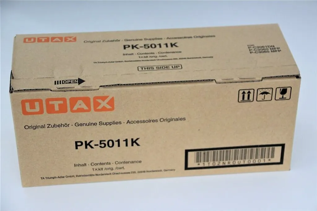 Toner Utax PK-5011K Noir PK5011K 1T02NR0UT0 pour Imprimante Laser