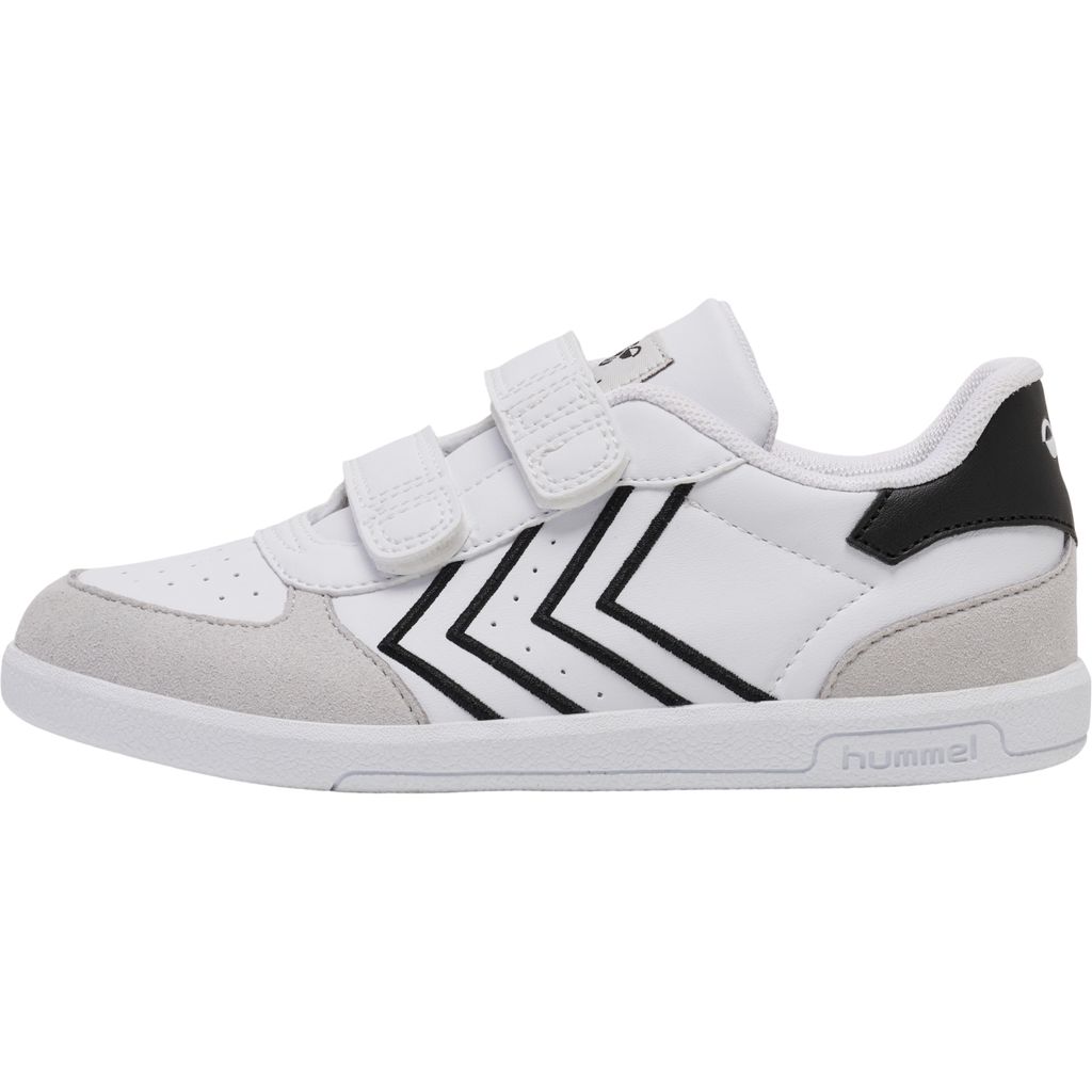 Hummel Victory Klett Indoor Hallenschuhe Sportschuhe Schuhe Sneaker weiss/schwarz 217825-9124, Schuhgröße:30 EU