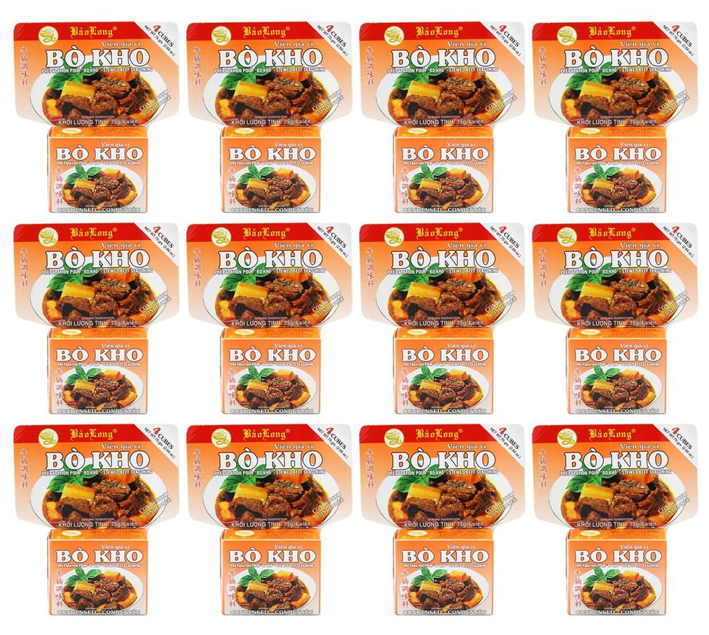 HS Bao Long Würze für Bo Kho 12x75g (Papa Vo )