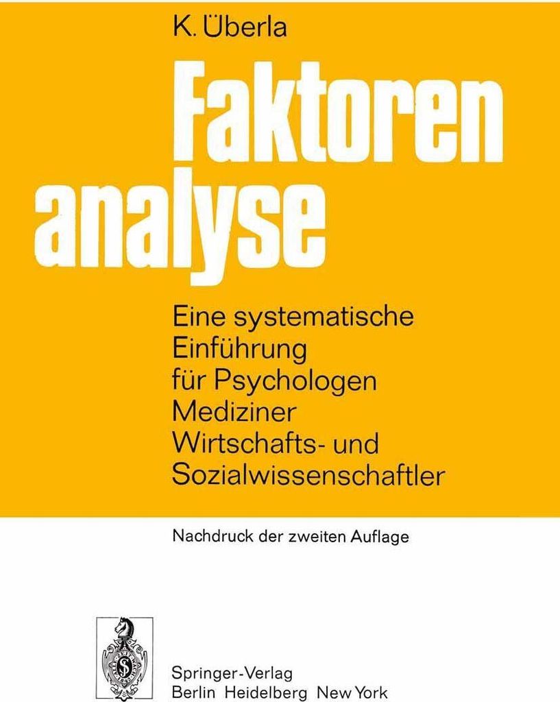 Faktorenanalyse