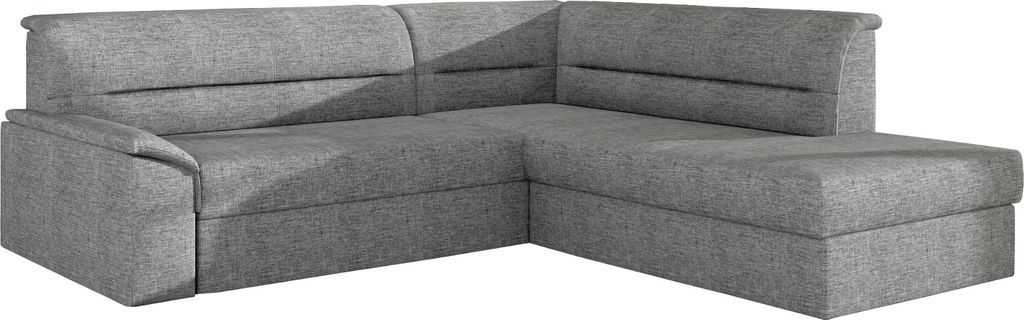 Ecksofa mit Schlaffunktion und Bettkasten, Sofa Eckcouch L-Form Schlafsofa Sofagarnitur Wohnlandschaft mit Bettfunktion Polstergarnitur Couch für...