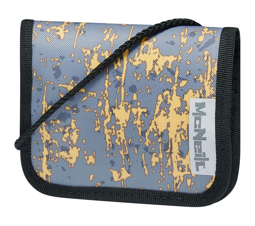 McNeill Brustbeutel Geldbörse Neck Pouch Steel grau