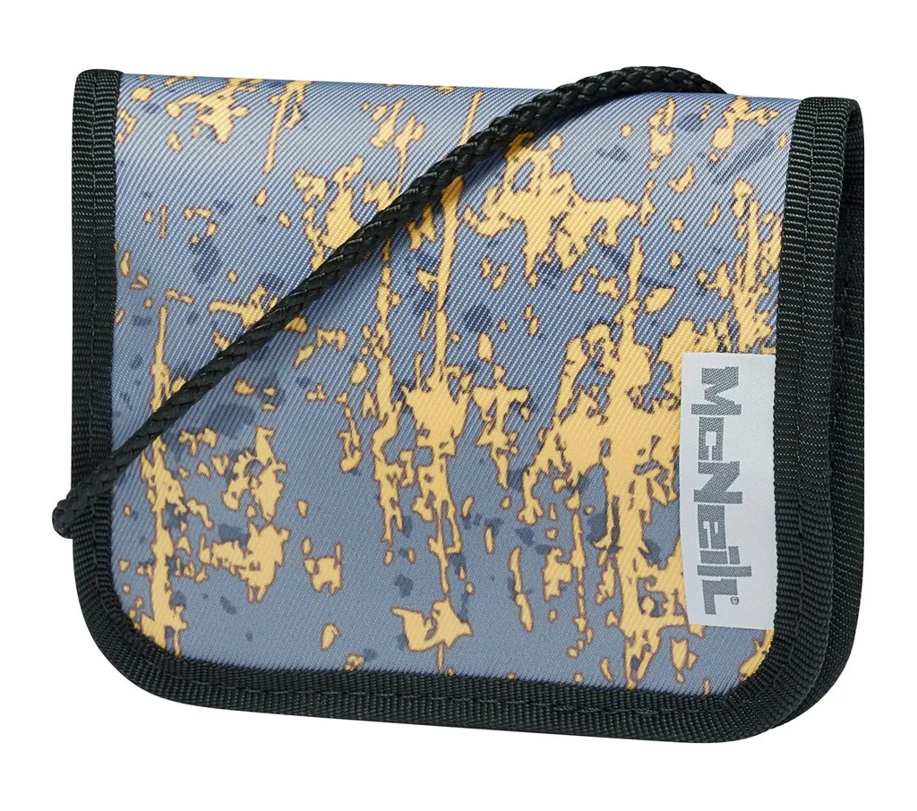 Borsello McNeill Neck Pouch Steel: Massima Resistenza per Bambini