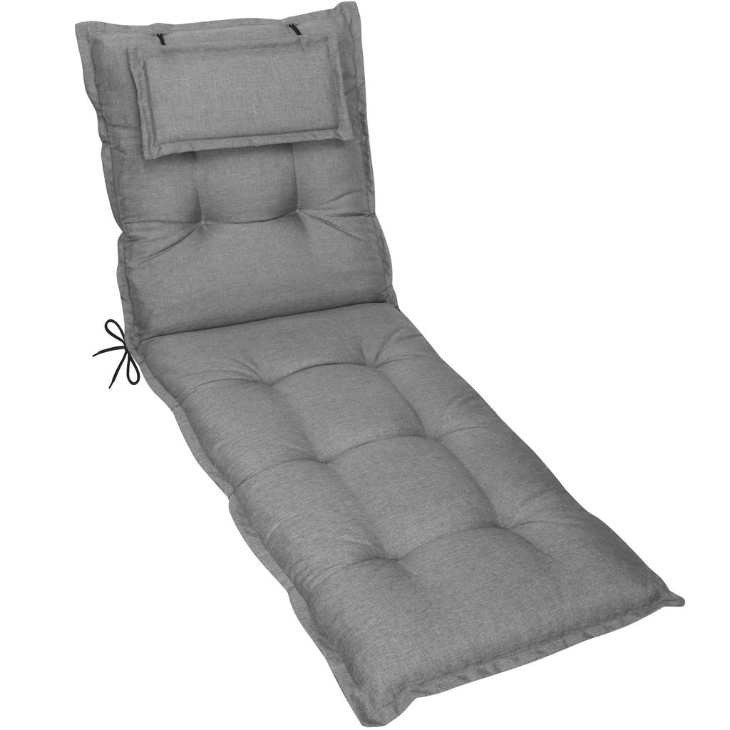 Herlag Liegenauflage AVA Sun-Guard 190x60x9cm Silber Produktbild 