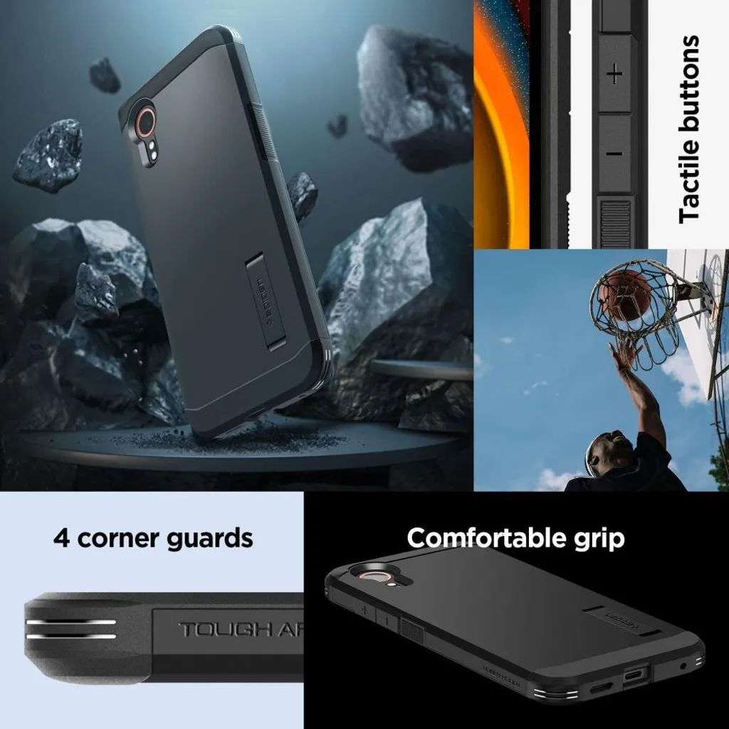 Spigen Tough Armor Galaxy Xcover 7 Nero - 8