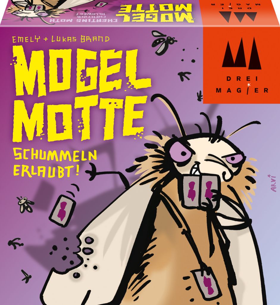 Drei Magier Kartenspiel Ablegespiel Mogel Motte 40862