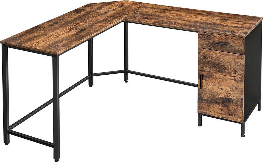 Schreibtisch mit Schrank