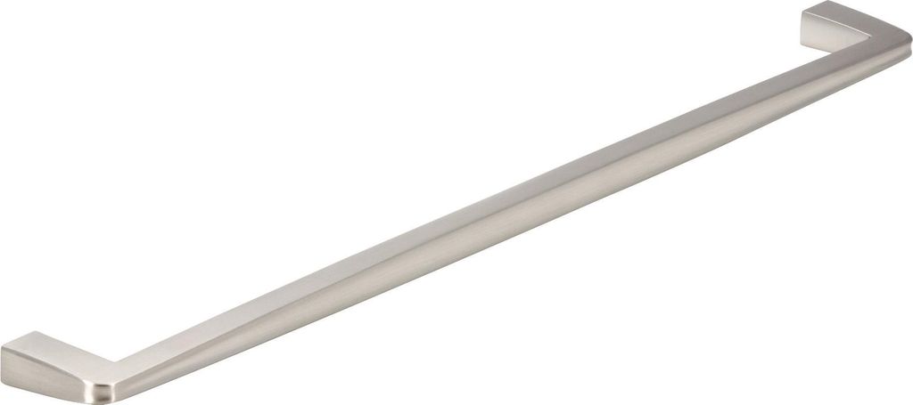 Siro Griff Bias LA 320mm - Möbelgriff - Griff für Möbel Breite 332mm, Zinkdruckgusss Edelstahl Effekt