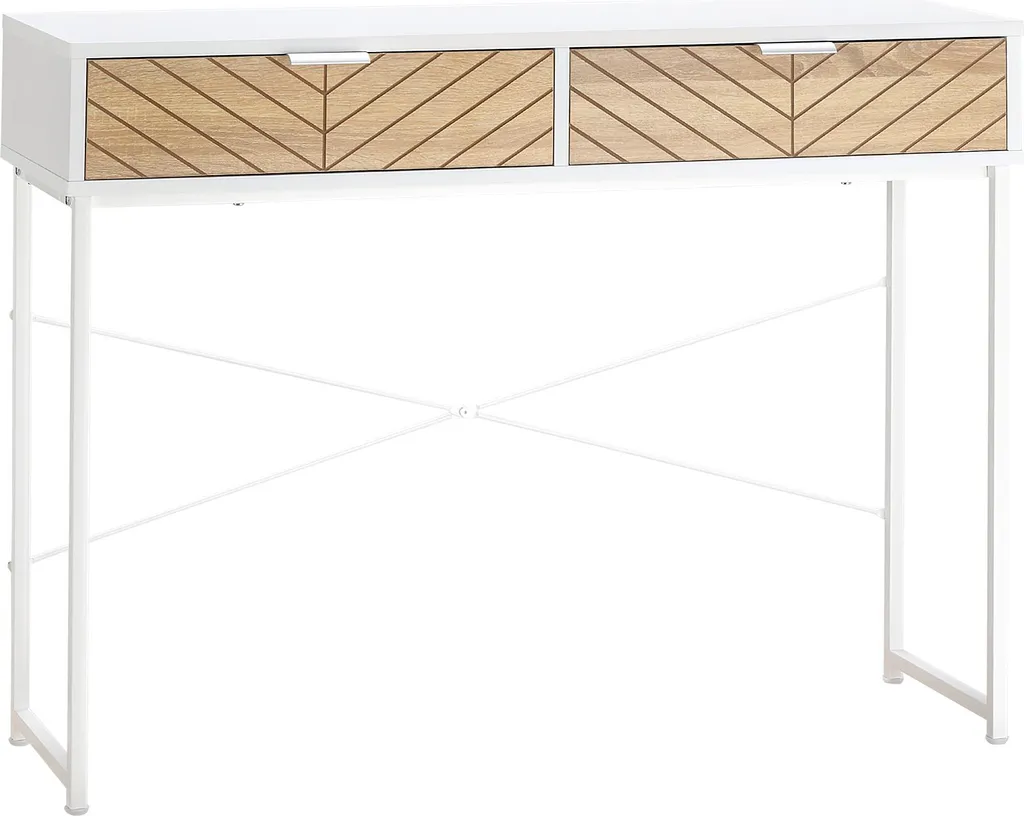 Meuble d'Entrée Console Design Industriel pour Rangement Pratique