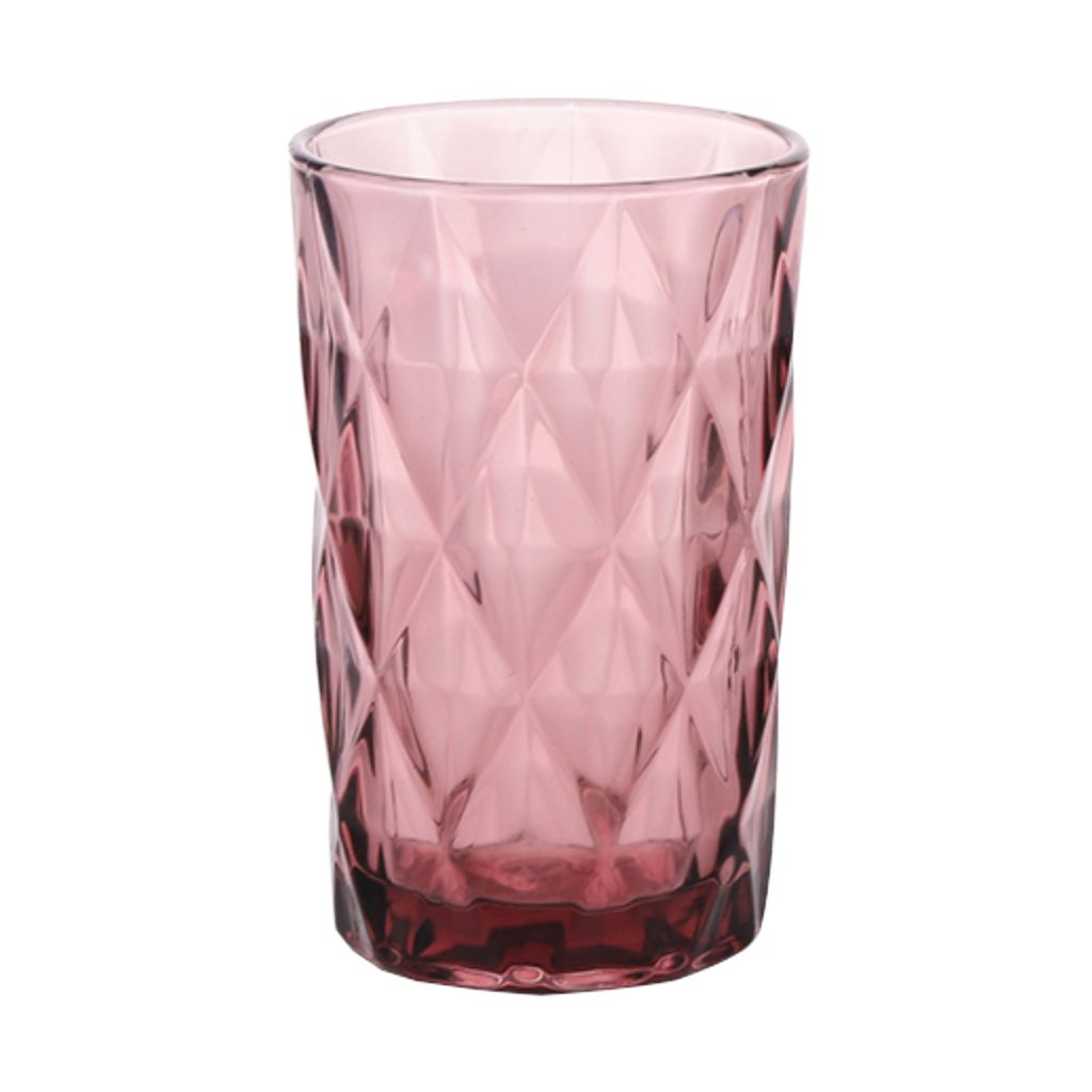 Büttner - Trinkglas Wassergläser Cocktailgläser Longdrinkgläser Saftglas Trinkbecher Spülmaschinenfest durchgefärbt - Vintage Look - 350ml -...