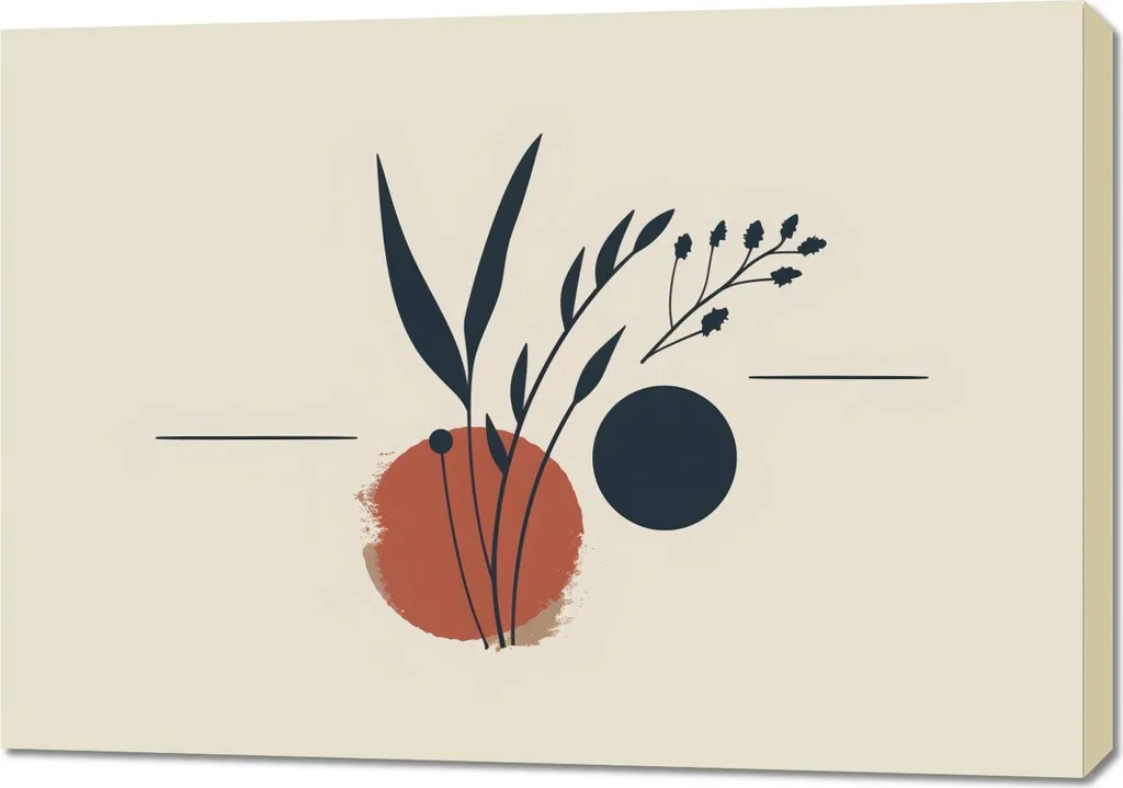 Quadro 100x70 cm Colore botanico