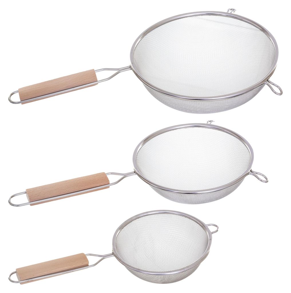 5five Simply Smart | Küchensieb Set - 3-teilig - Edelstahl Produktbild 