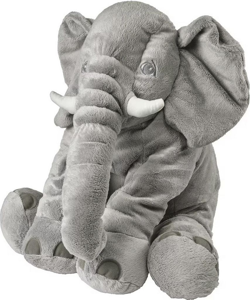 JÄTTESTOR Ikea Stoffspielzeug, Elefant grau