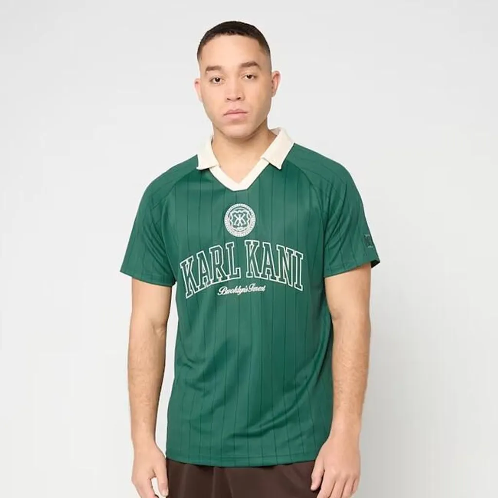 Maillot Soccer Karl Kani Heritage Emblem Shadow Pinstripe Vert Taille S