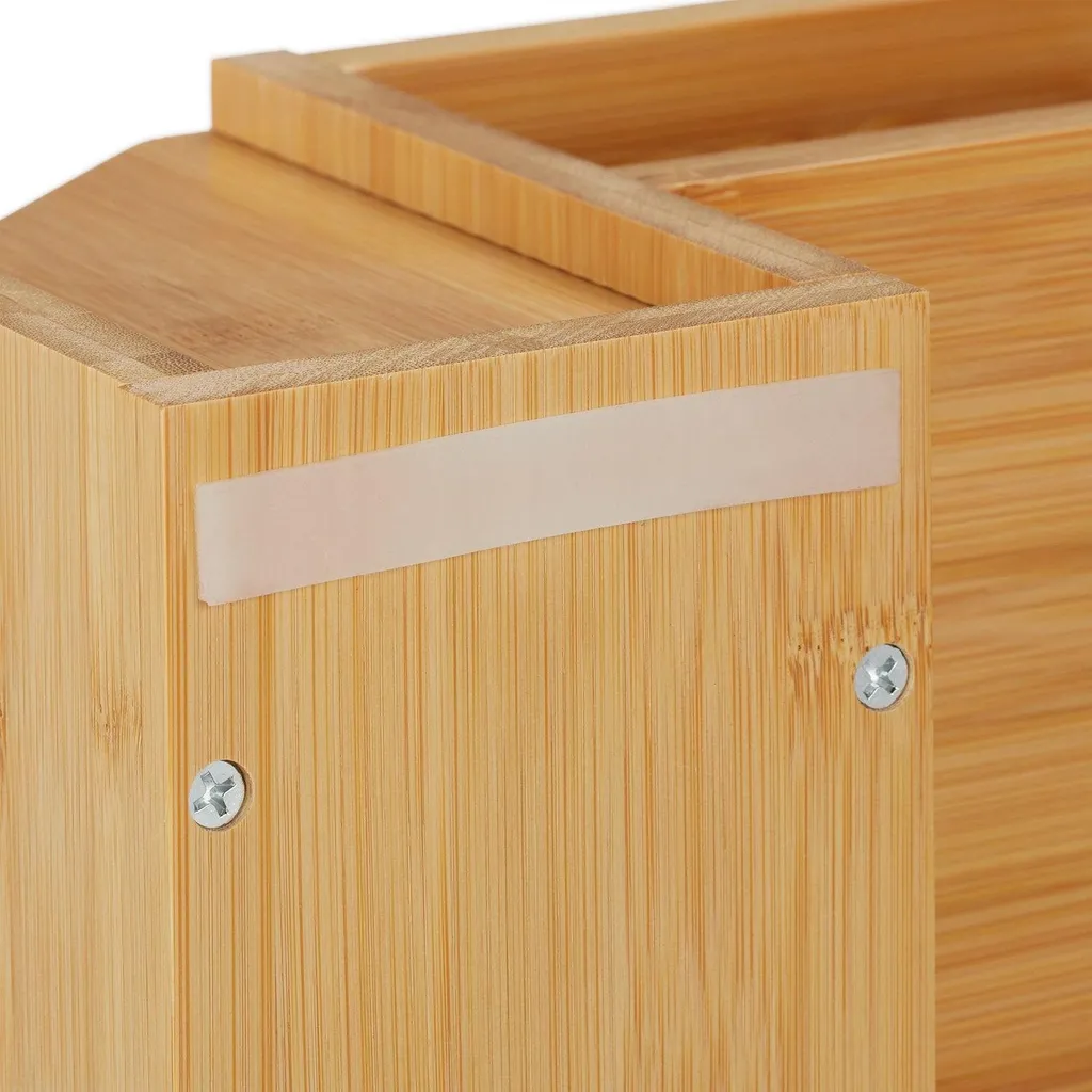 Support d'écran en bambou durable et écologique pour moniteur PC 4K - 8