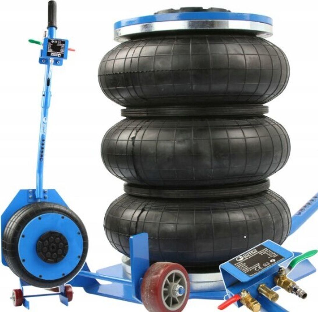 Pneumatischer Wagenheber bis 6T Druckluftwagenheber Luftkissen LKW