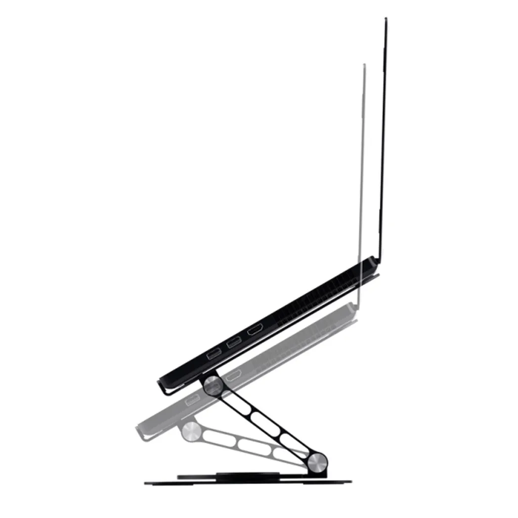 Support Ordinateur Portable Trust Zeff Noir pour PC 16 Pouces Stable - 13