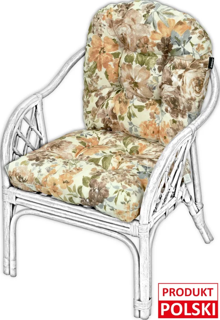 Cuscino Imbottito AMPO per Sedia Rattan Bahamas e Vimini da Giardino - 3