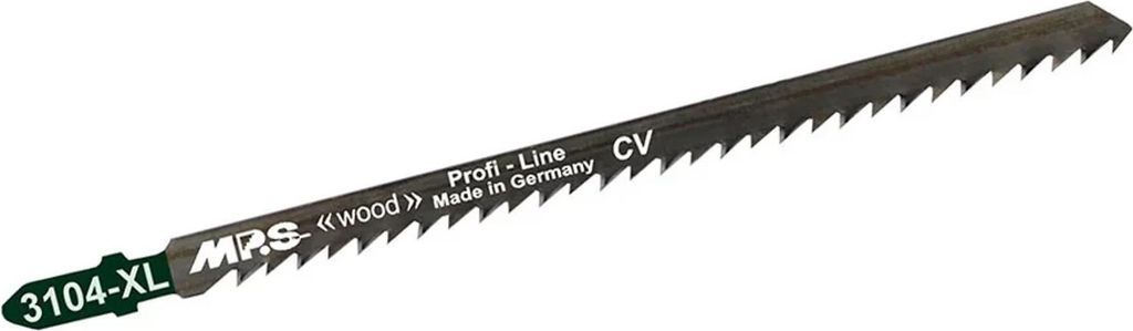 CV-Stichsägeblatt kreuzgeschliffen und geschränkt, GL 150/VL 130 mm, ZT 4,0mm/ 6TPI, 5er Pack