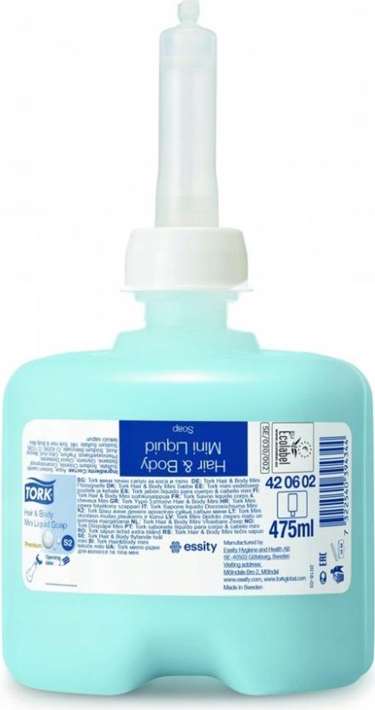 TORK Mini Duschcreme Flüssigseife 0,475 l