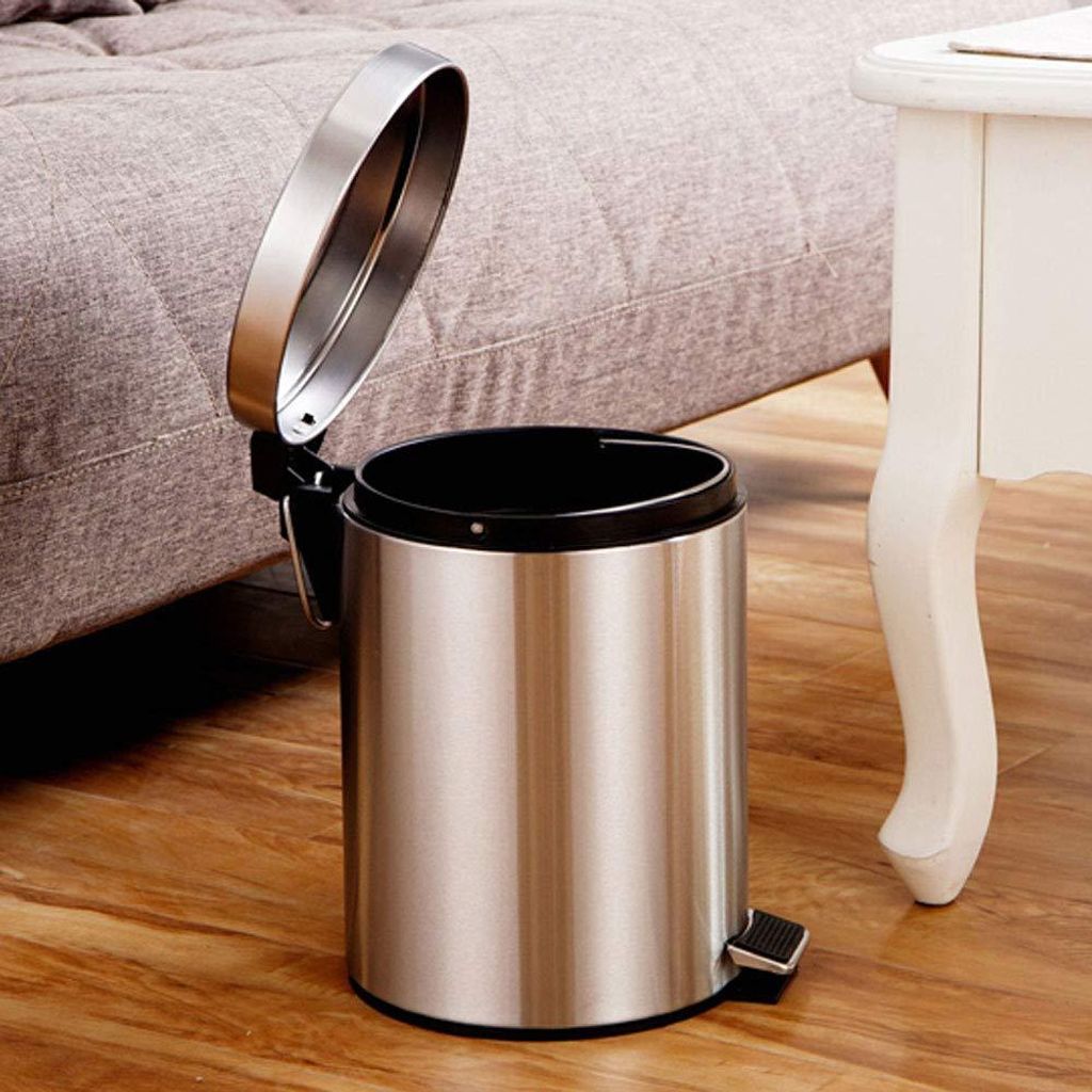 Küchenabfallbehälter 30l 28×21×21 - Haushaltsartikel - Edelstahl - Tretpedal - Müllcontainer