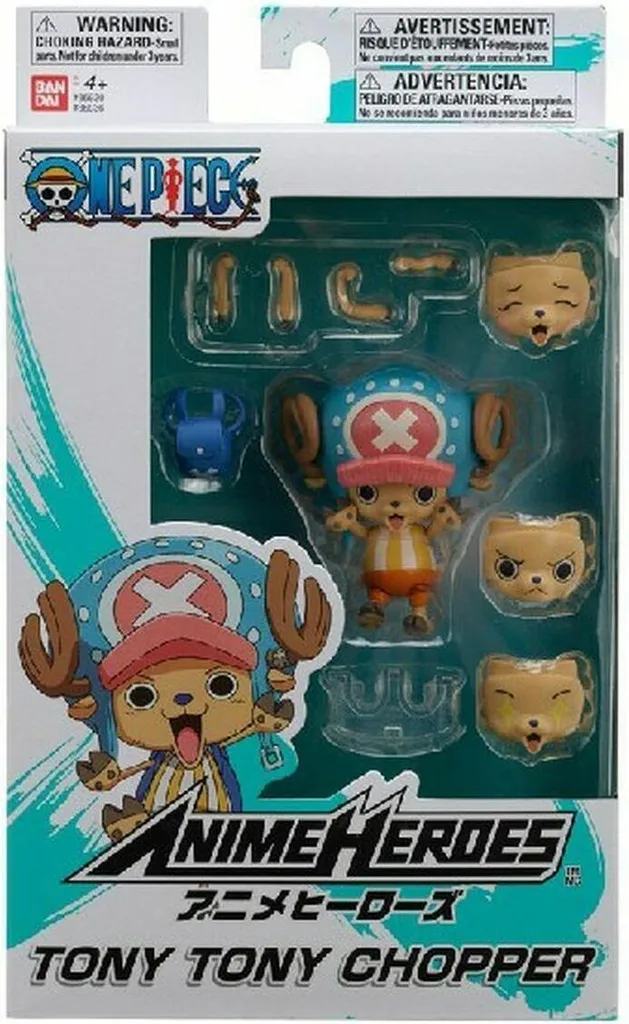 Figurine Chopper 7 cm articulée Bandai One Piece - Finition Premium