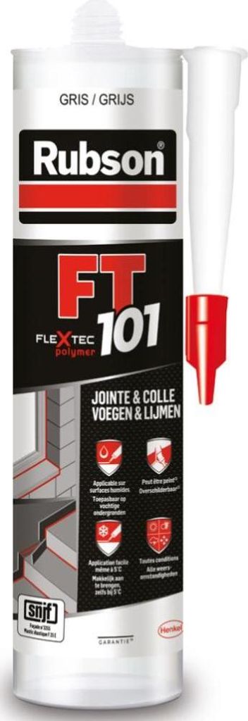 RUBSON Profi-Qualität Allzweck-Versiegelung Ft101 280 ml grau