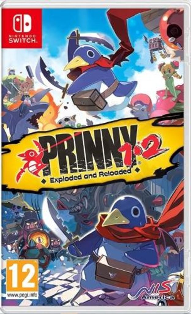 Nintendo Games Switch Prinny 12 Exploded And Reloaded Imp Multilang Mehrfarbig Mehrfarbig One Size