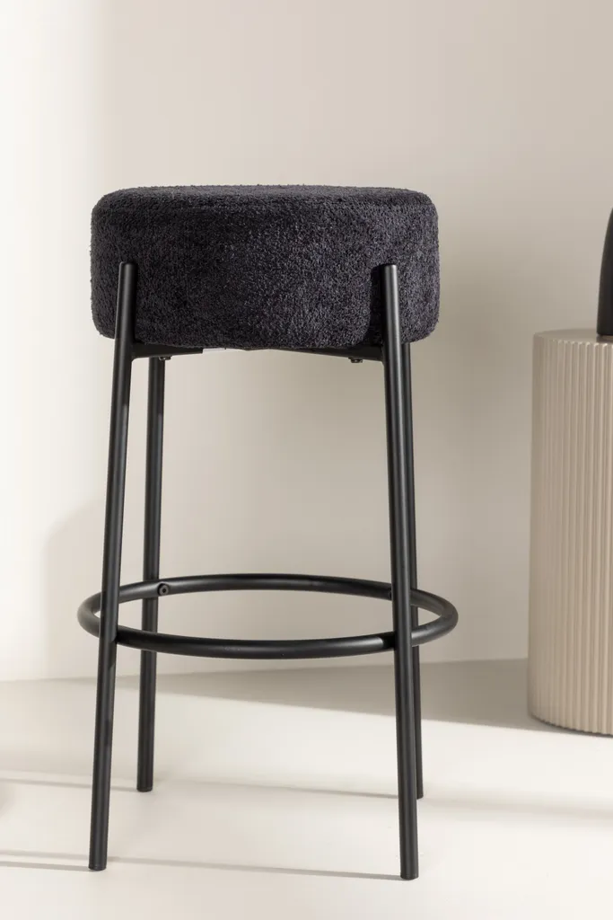 Venture Design Tucson Barhocker Noir - Tabouret de Bar Design Chic - 9