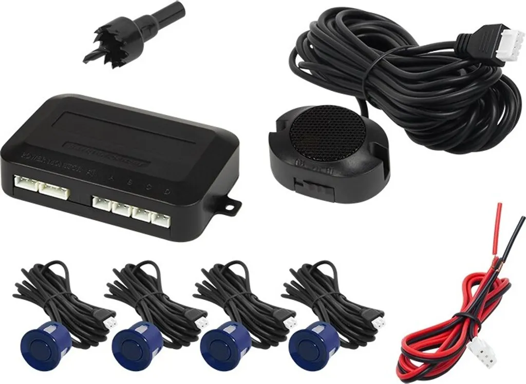 BLOW CPB4 Aide au Stationnement 4 Capteurs 40 kHz Portée 2,5m - 26-330#
