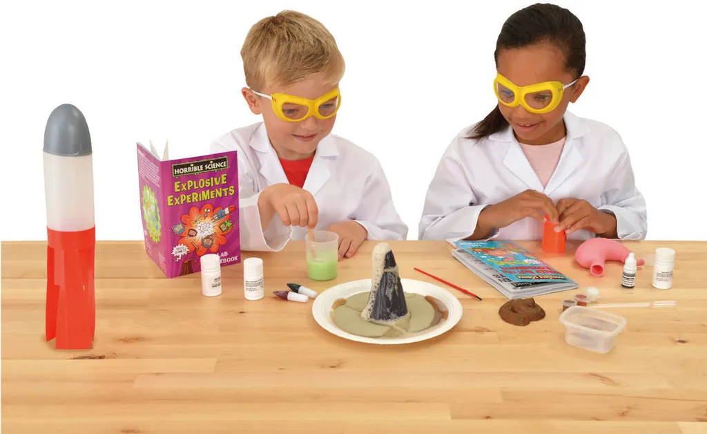 Expériences Explosives Science Terrible Kit Éducatif pour Apprendre 8 Ans