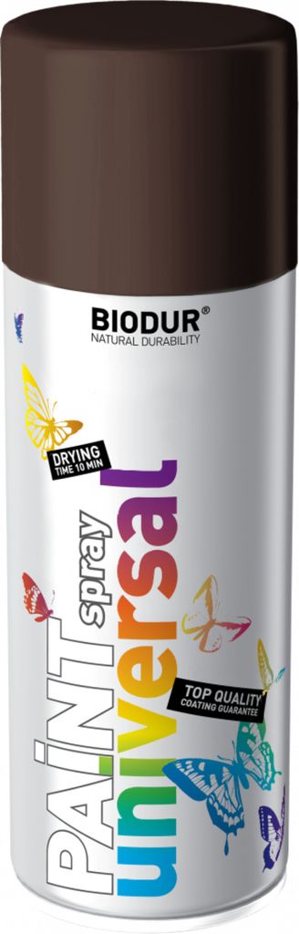 Biodur | Sprühlack - Schokoladenbraun (RAL 8017) - 400ml, Produktbild 