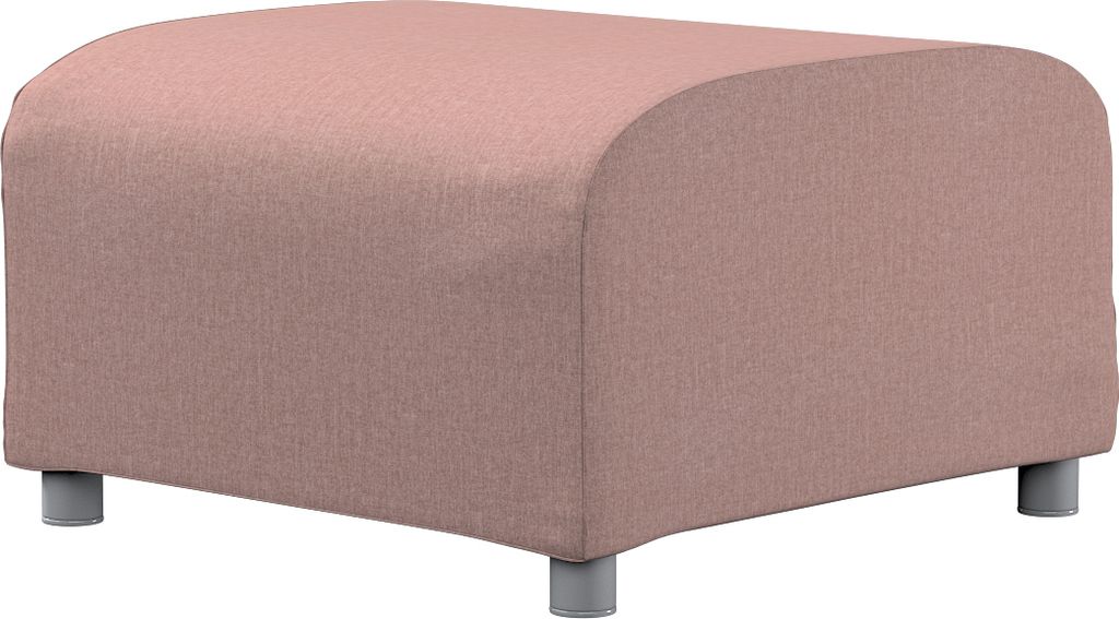 Dekoria Bezug für Klippan Hocker, altrosa, Husse, Klippan Hocker
