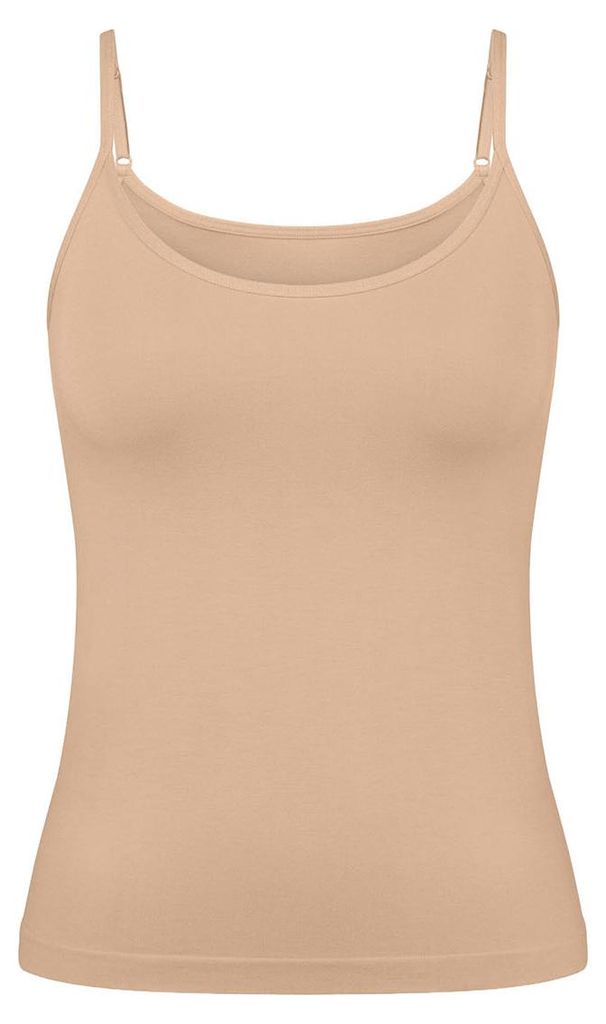 sloggi Damen Spaghettitop Blue GO Sense peanutbutter - Größe L