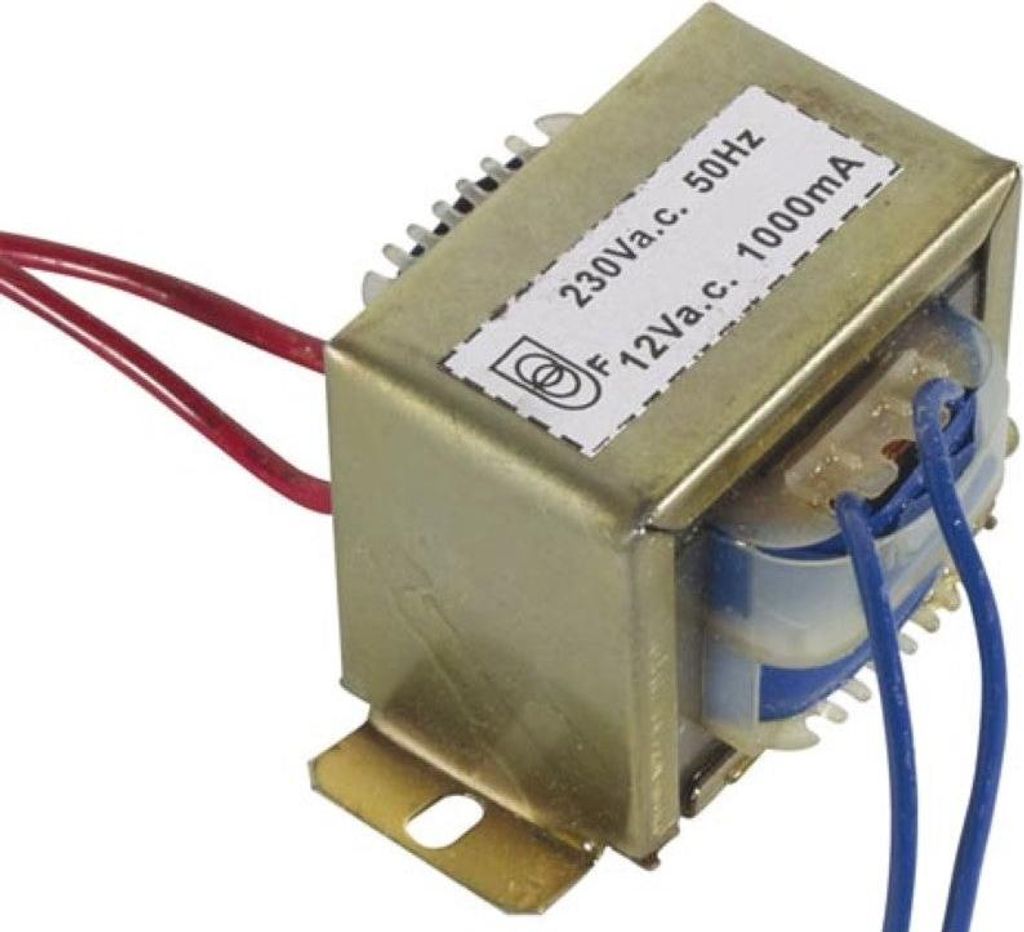 Trasformatore a telaio aperto 12 Va 1 X 12 V~ 1000 Ma max. Immagine del prodotto 