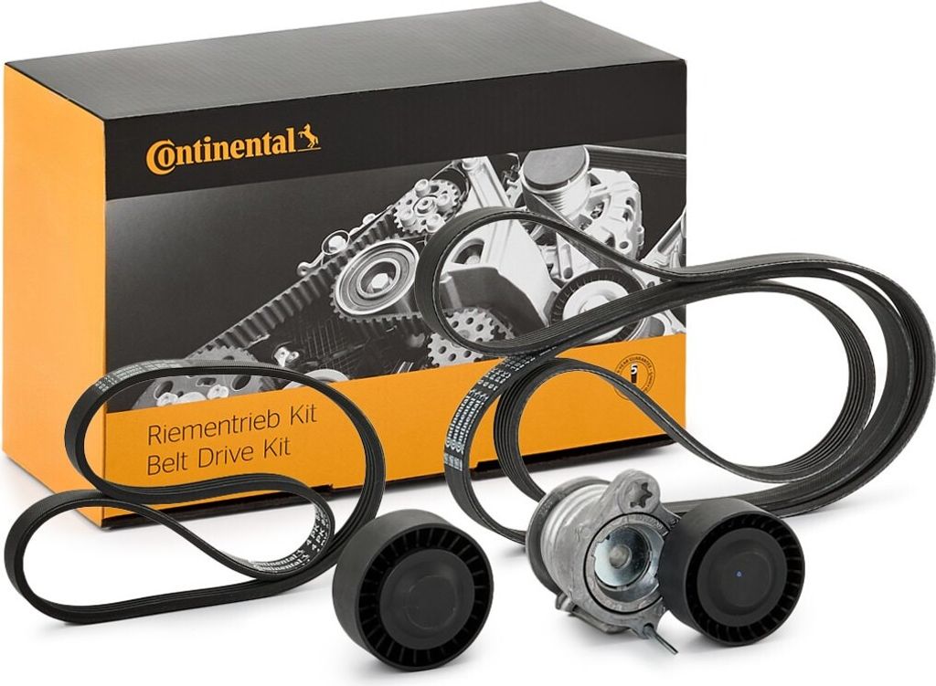Continental ContiTech 6PK1836K1 Keilrippenriemensatz für BMW 3 Touring (E91) 3 Limousine (E90) 1 Schrägheck (E87)