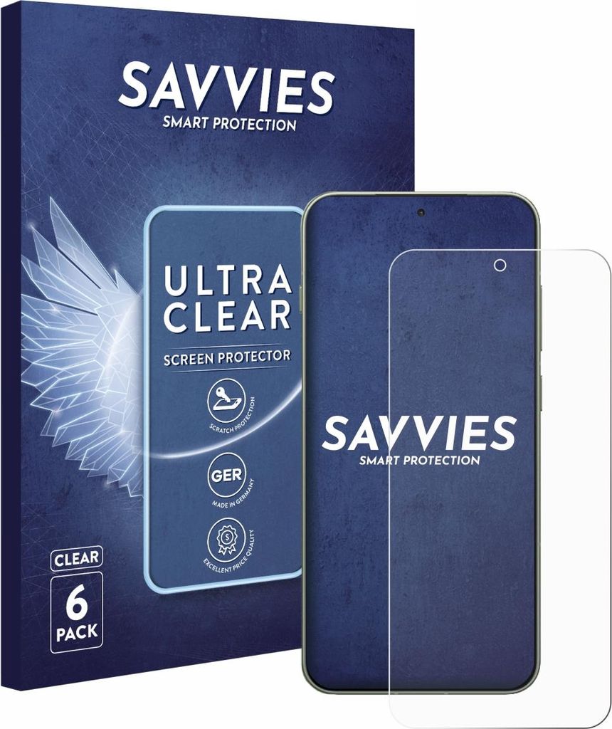 6x Für OnePlus 13T Schutzfolie Savvies Displayschutz Display Schutz Folie Klar Transparent