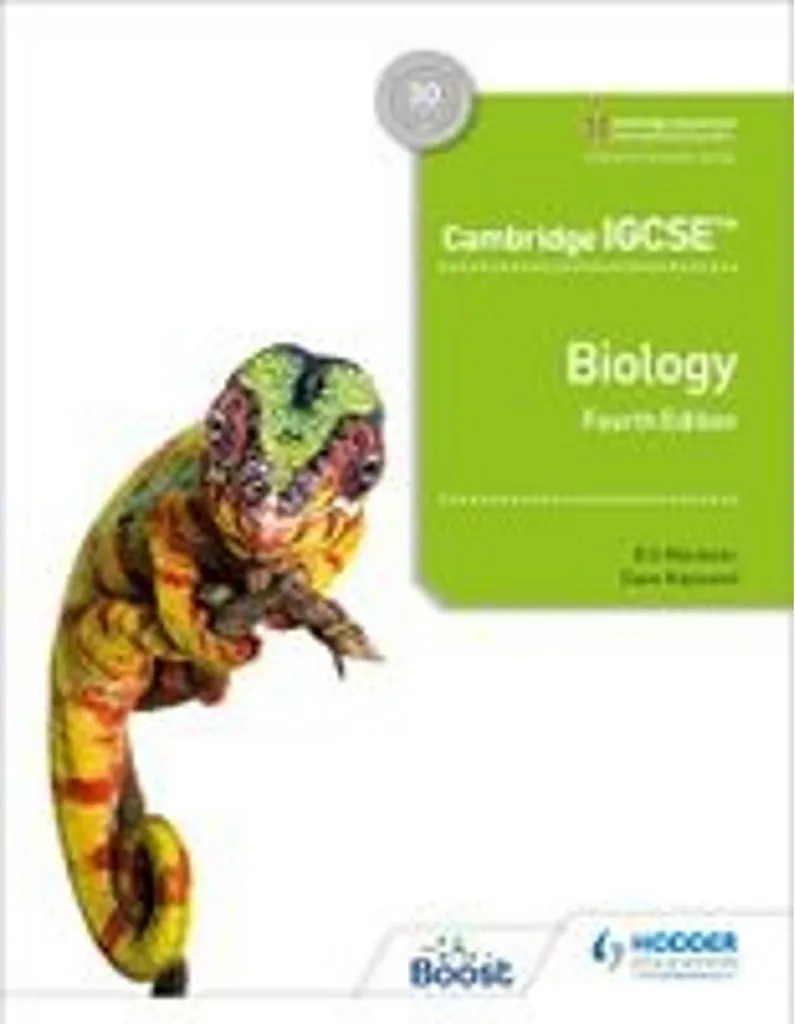 Cambridge IGCSE Biology avec exercices corrigés et schémas détaillés