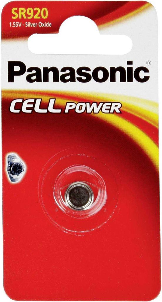Panasonic Blisterpackung 1 batteria al silicio per Uhr Immagine del prodotto 