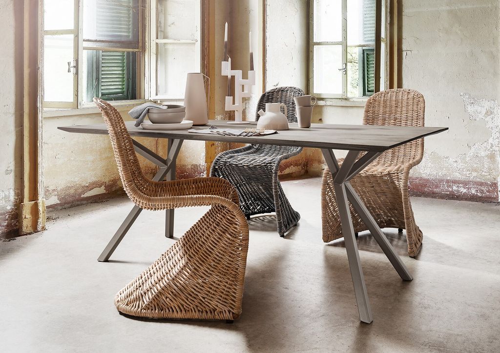 Tischgestell Oc-top 60x60x72 Stahl Bronze