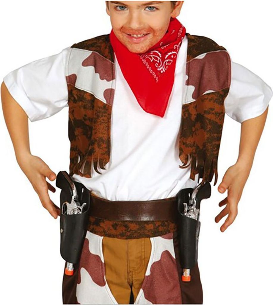 Guirca Doppelholster Für Kinder Mit Zwei Pistolen    One Produktbild 