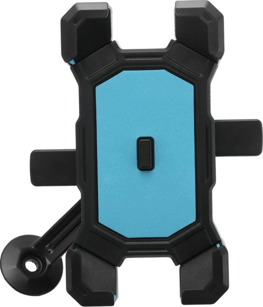 Einfache Montage Anti-Rüttel Fahrrad Motorrad Lenker Handyhalterung, Fahrrad Handyhalter Für 4.5-7.0 Zoll Handy, Schwarz Blau
