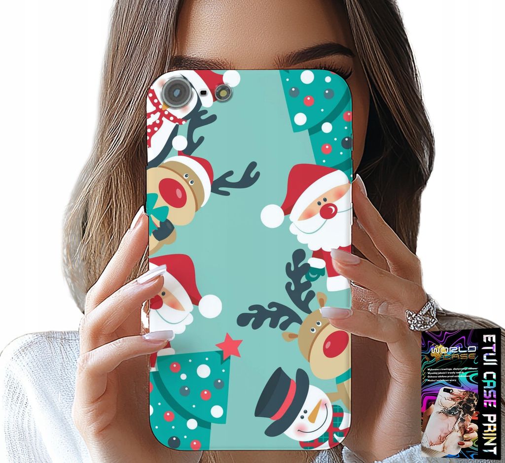 Hülle Für Iphone 5 / 5S / 5C - Weihnachten Weihnachten Weihnachten Weihnachten Weihnachten Rentier, Weihnachten Weihnachten Schneemann
