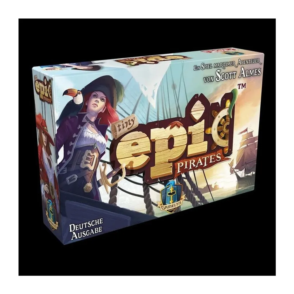 Tiny Epic Pirates Jeu de Société Gamelyn Games Version Allemande DE