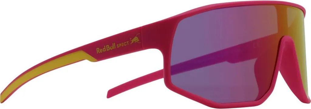 Red Bull SPECT Dash Rosa: Occhiali Sportivi con Protezione UV 100%