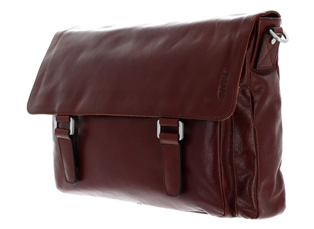 Mallette Cuir Picard Buddy avec Compartiment Rembourré pour Laptop