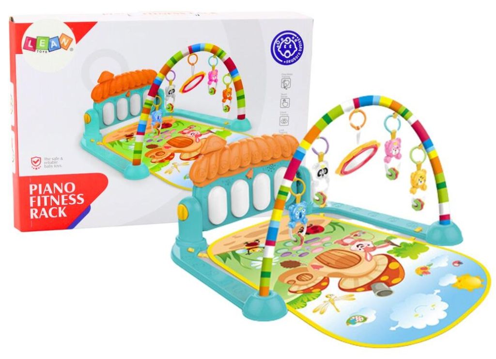 Gymnastikmatte für Babys, Klavier, pädagogische Geräusche